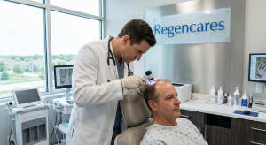 Combination Therapy hair treatment in kansas city